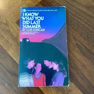 VINTAGE YA FICTION BOOK I KNOW WHAT YOU DID LAST SUMMER - LOIS DUNCAN PAPERBACK